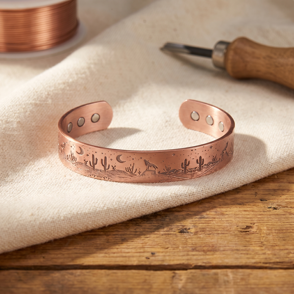 Ember's Cove Copper Bracelet