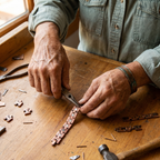 Ember's Gorse Men's Copper Bracelet