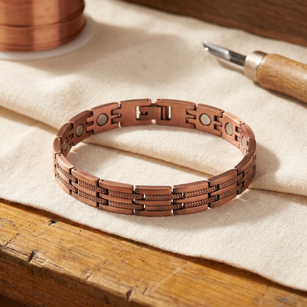 Ember's Pike Men's Copper Bracelet