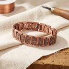Ember's Gale Men's Copper Bracelet