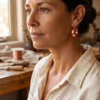 Ember's Dell Copper Earrings