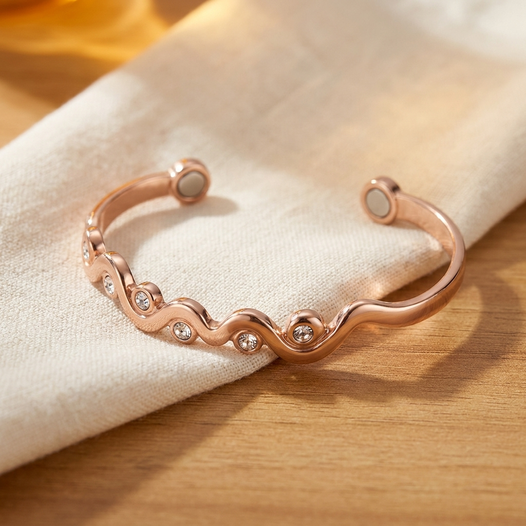 Ember's Lark Copper Bracelet