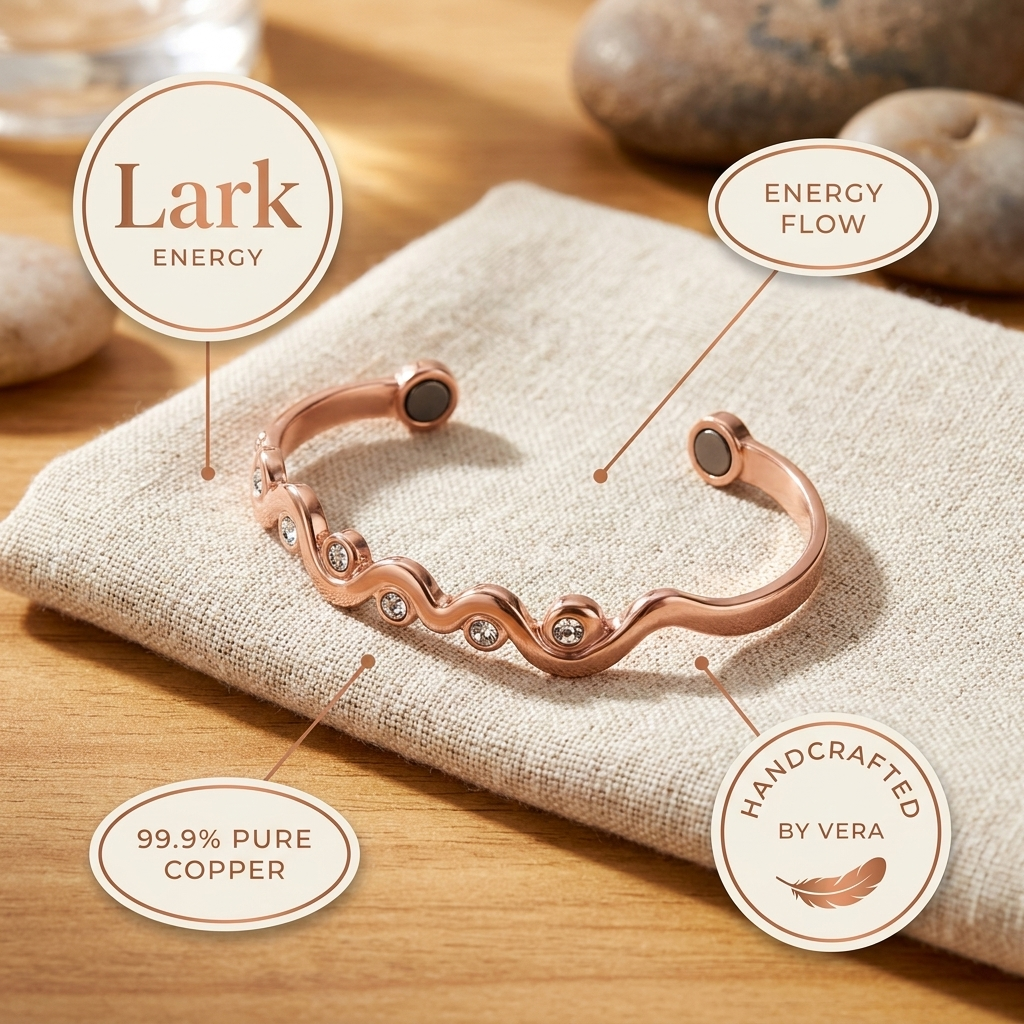 Ember's Lark Copper Bracelet