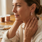 Ember's Tor Copper Earrings