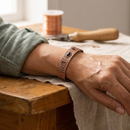 Ember's Brume Copper Bracelet