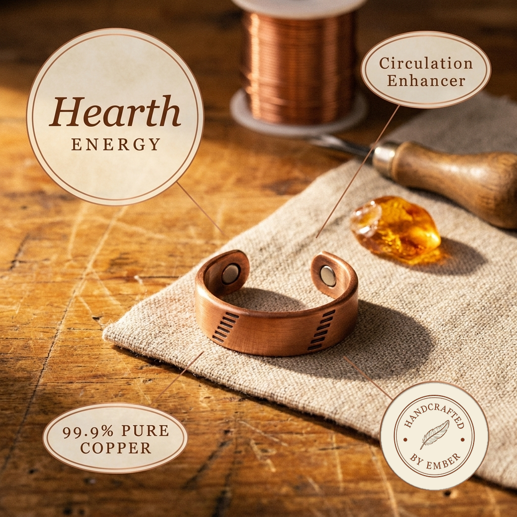 Ember's Hearth Copper Ring