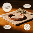Ember's Hearth Copper Bracelet